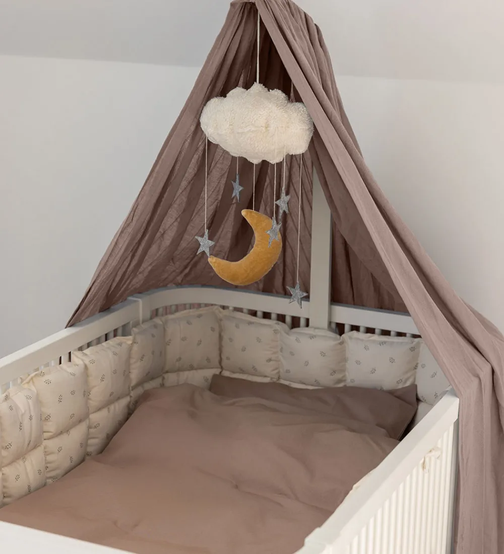 Sebra Sengehimler|Sengehimmel - Sky - Dobbyvævet - Jetty Beige