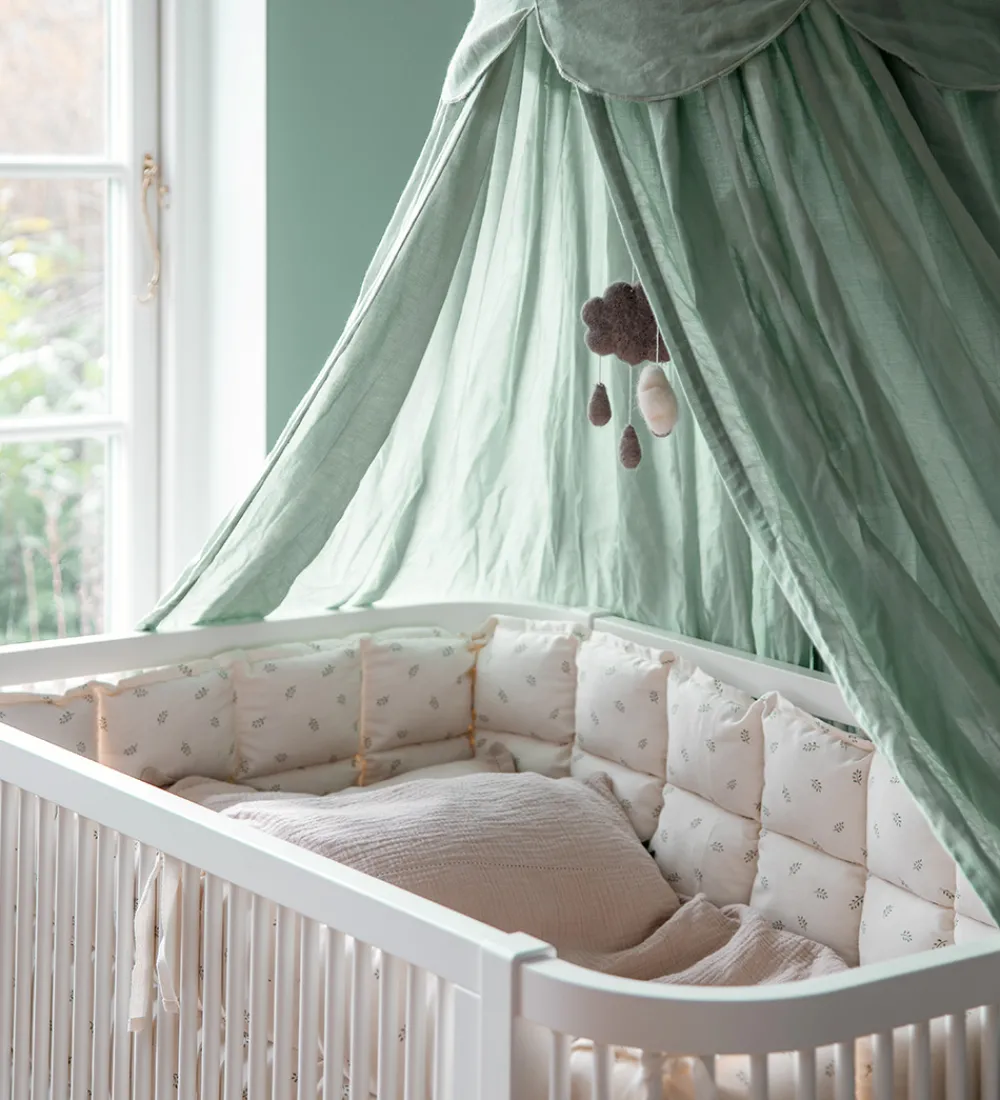 Sebra Sengerande>Sengerand - Kapok - 360x26 cm - Sophora Leaves - Beige