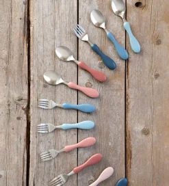 Sebra Babyskeer|Skesæt - Stainless Steel - Powder Blue