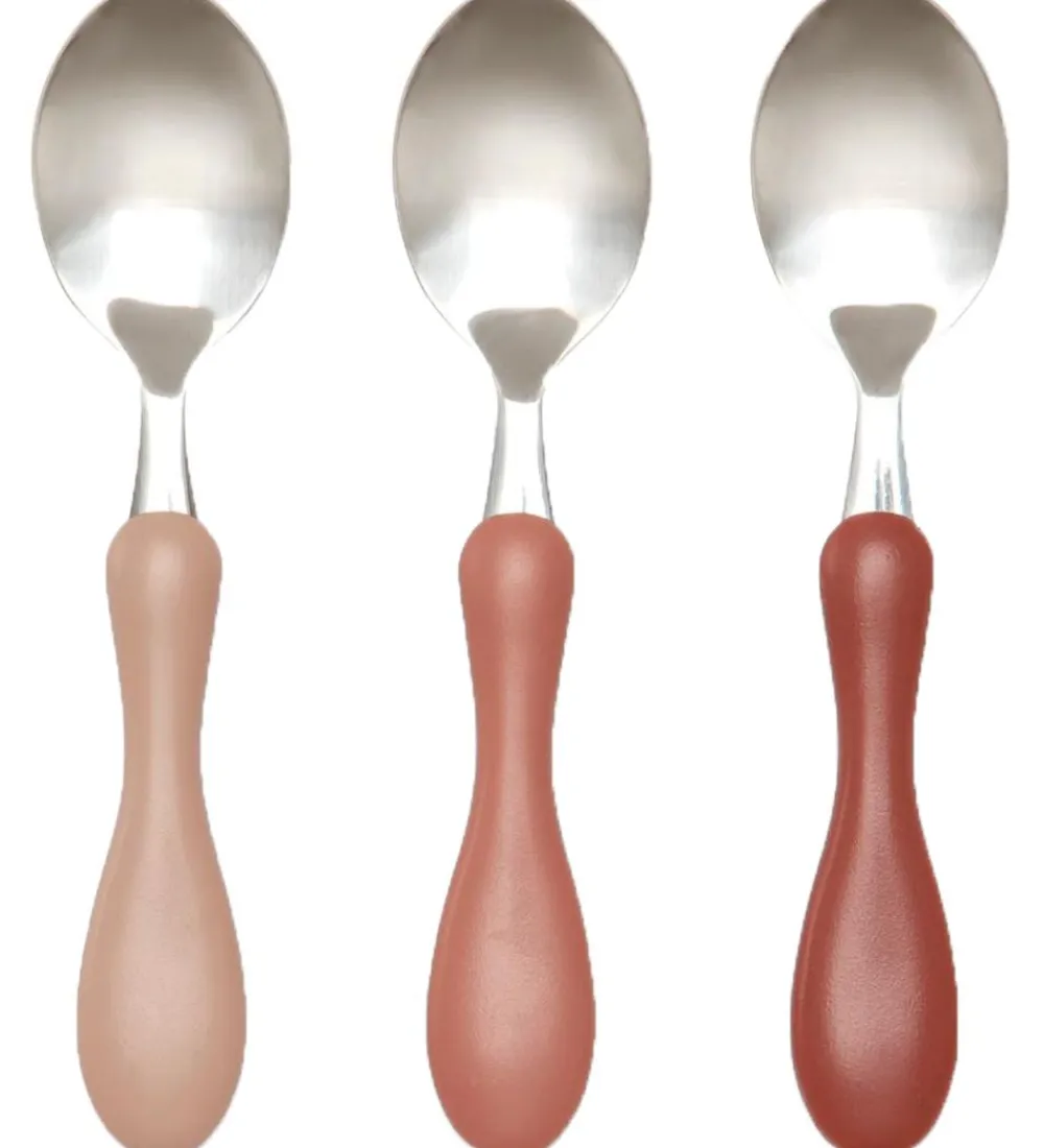 Sebra Babyskeer>Skesæt - Stainless Steel - Blossom Pink