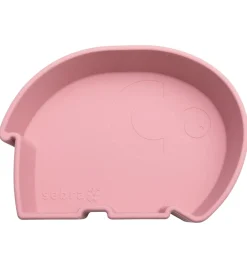 Sebra Skåle>Skål - Silikone - Fanto - Vintage Rose