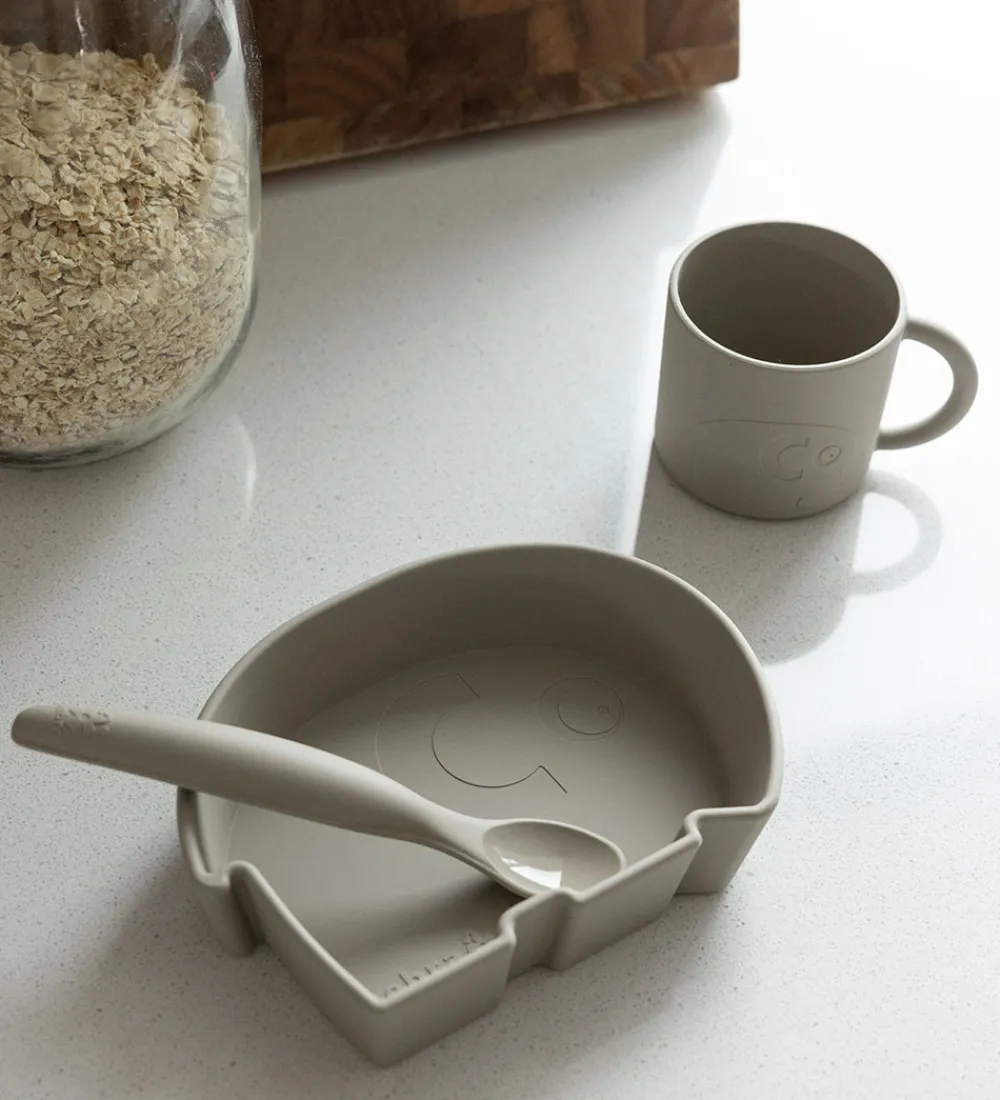 Sebra Skåle>Skål - Silikone - Fanto - Jetty Beige