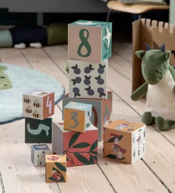 Sebra Stablelegetøj|Stabelkasser - 10 stk. - Pixie/Dragon