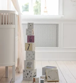 Sebra Stablelegetøj|Stablekasse - World Of - 10 stk - Beige