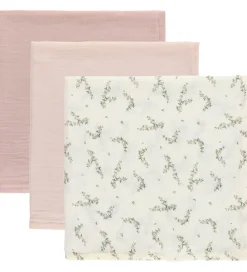 Sebra Stofbleer|Pusletid|Stofbleer - 3-Pak - 75x75 cm - Rose