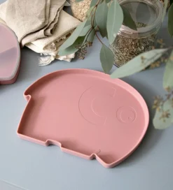 Sebra Tallerkener|Tallerken - Silikone - Fanto - Blossom Pink