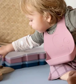 Sebra Tallerkener|Tallerken m. Låg - Silikone - Fanto - Nordic Blue