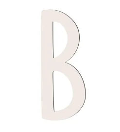 Sebra Bogstaver>Træbogstaver - B - Birchbark Beige