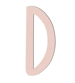 Sebra Bogstaver>Træbogstaver - D - Birchbark Beige