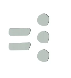 Sebra Bogstaver>Træbogstaver - Tegn - Eucalyptus Green