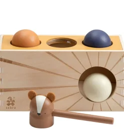 Sebra Motorisk Legetøj>Trælegetøj - Hammerbræt - Woodland