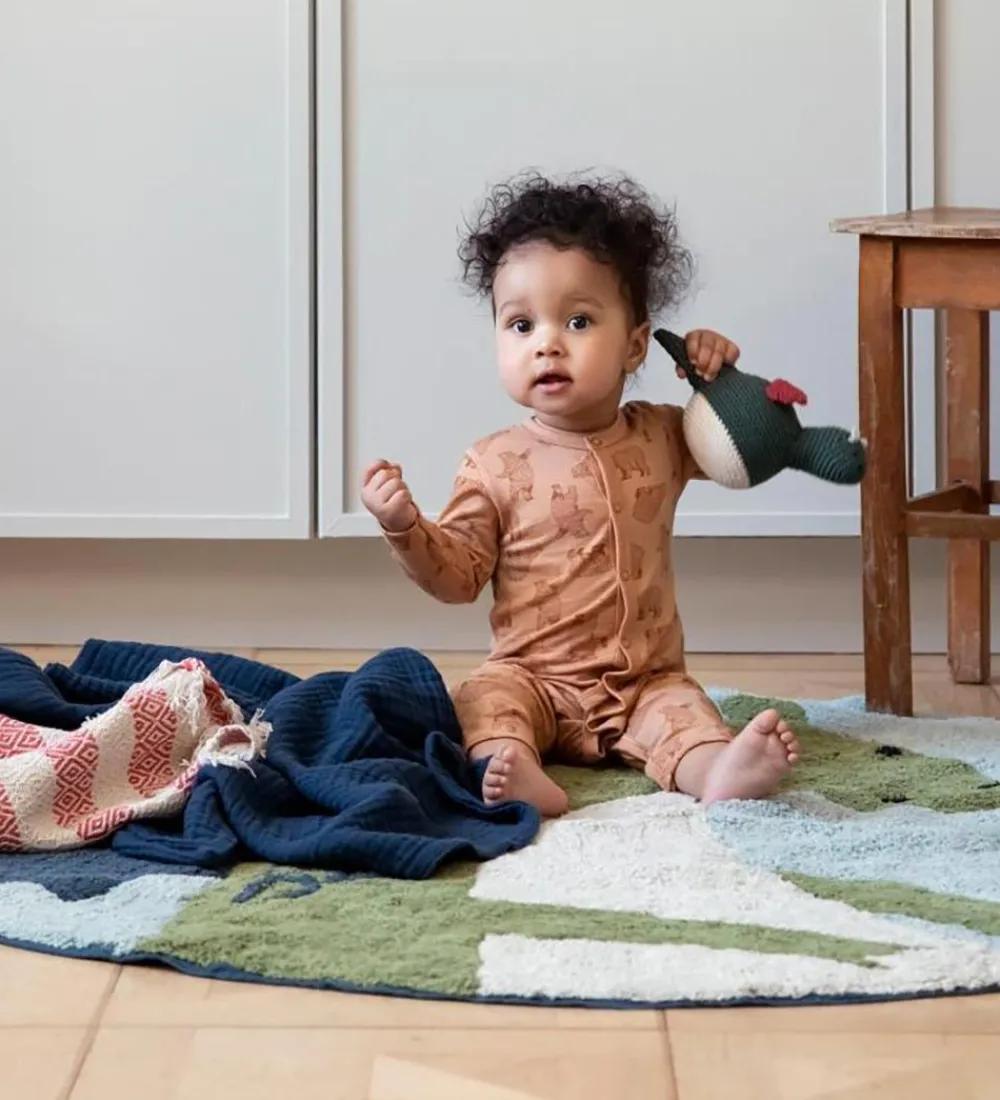 Sebra Tumledyr>Tumling - Hæklet - Drage - Grøn