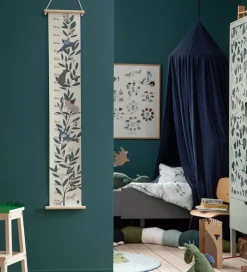 Sebra Wallsticker|Vægdekoration - Højdemåler - Dragon Tales