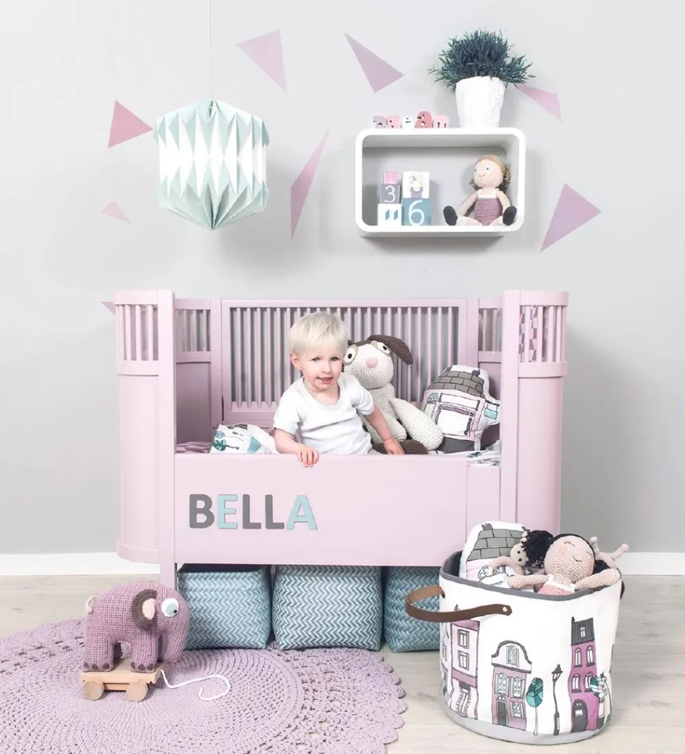 Sebra Wallsticker|Wallstickers - Blå Geometrisk Fugl