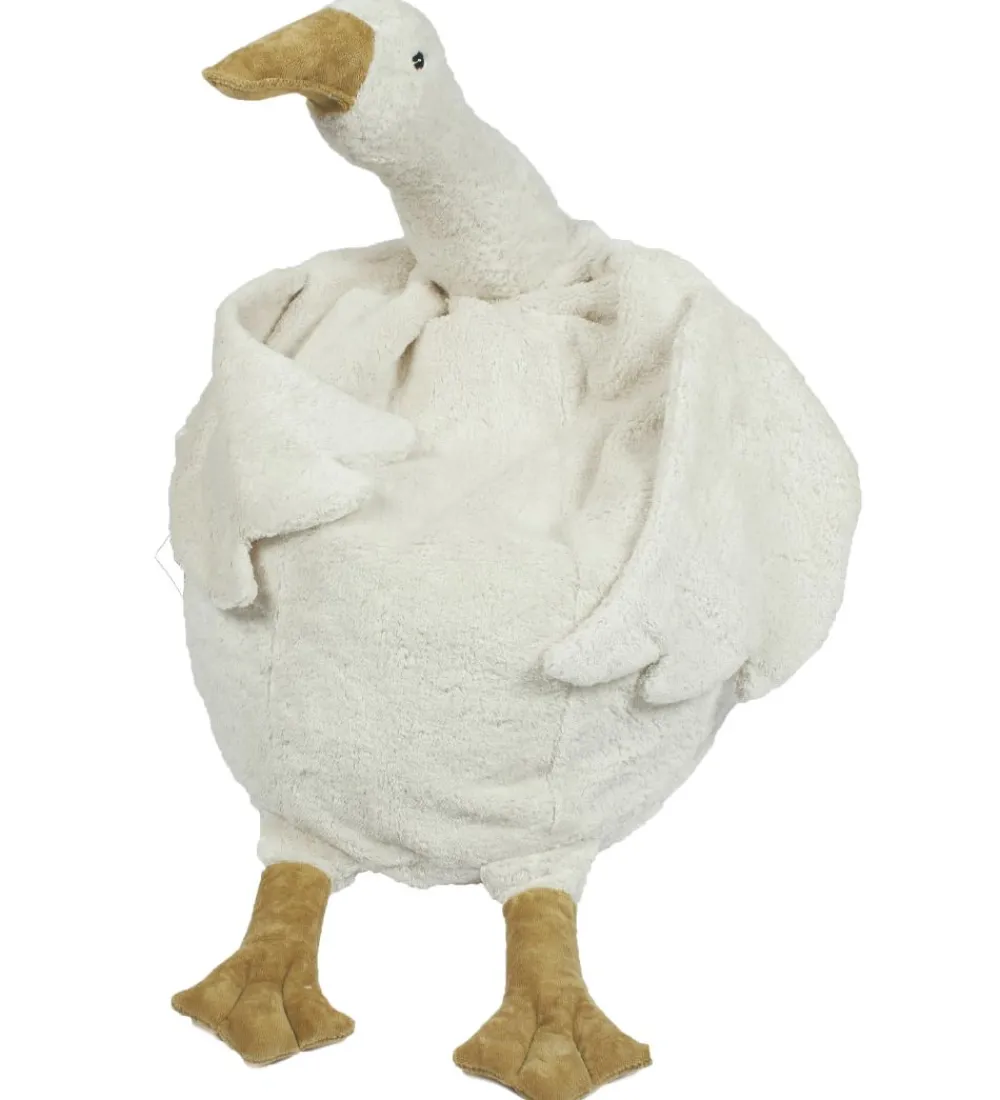 Senger Naturwelt Sækkestole|Pyntepuder|Sækkestol - Gås - Hvid