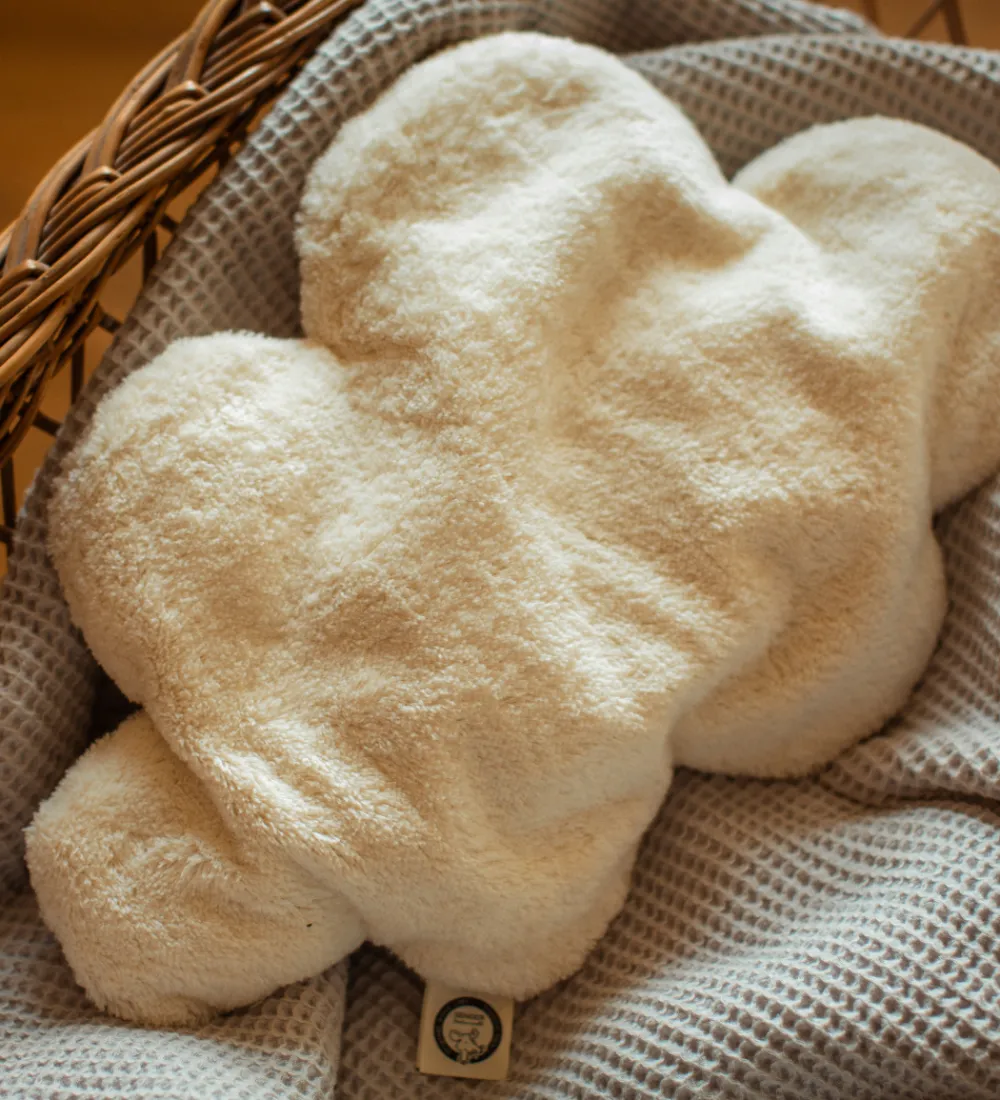 Senger Naturwelt Bamser>Varmepude - Stor - Sky - Hvid