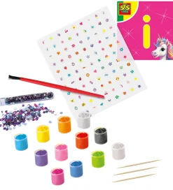 SES Creative Kreasæt>- Dekorer Dine Negle - Enhjørning