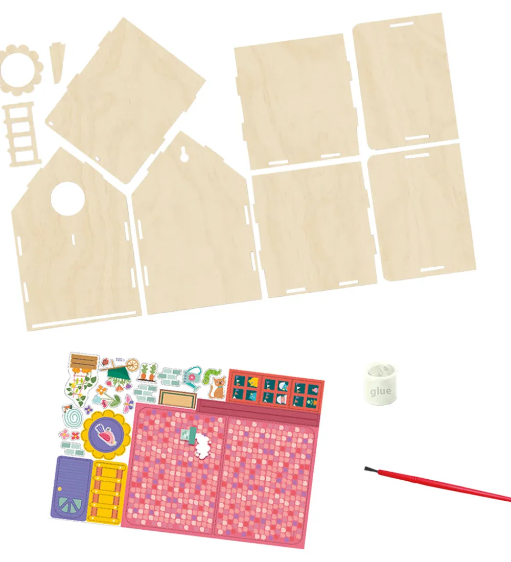 SES Creative Kreasæt|- Explore - Byg Selv - Fuglehus