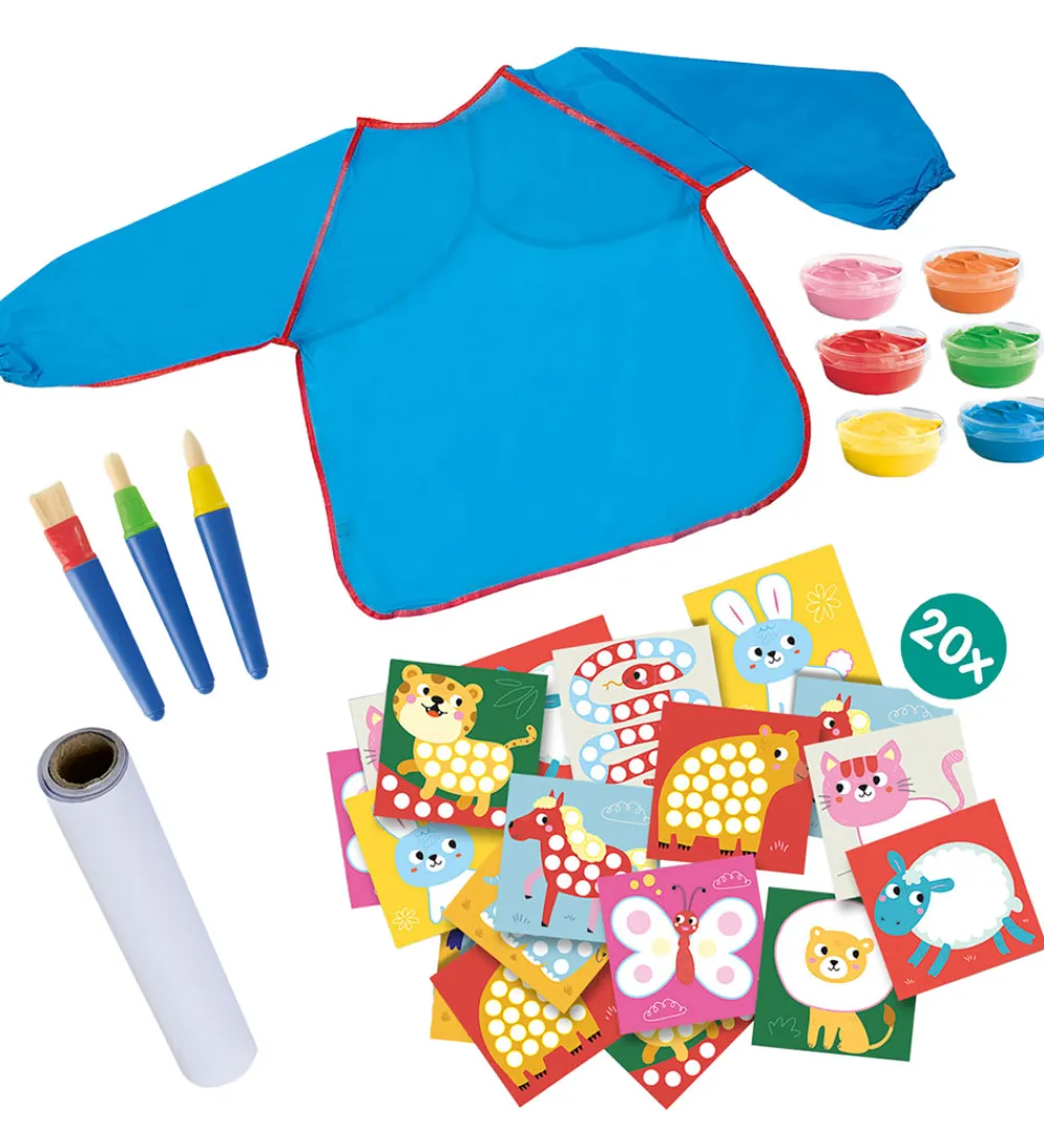 SES Creative Maling|Kreasæt>- Min Første - Fingermaling Megasæt