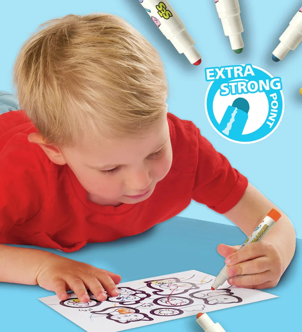 SES Creative Kreasæt>- Min Første - Farvelæg Klistermærker