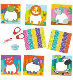 SES Creative Kreasæt|- Montessori - Lær at klippe Kollager