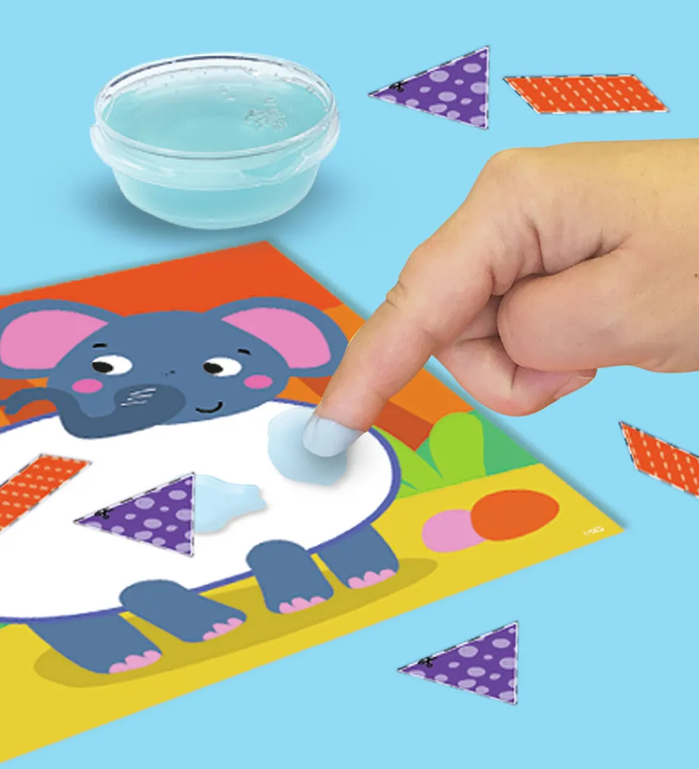 SES Creative Kreasæt|- Montessori - Lær at klippe Kollager