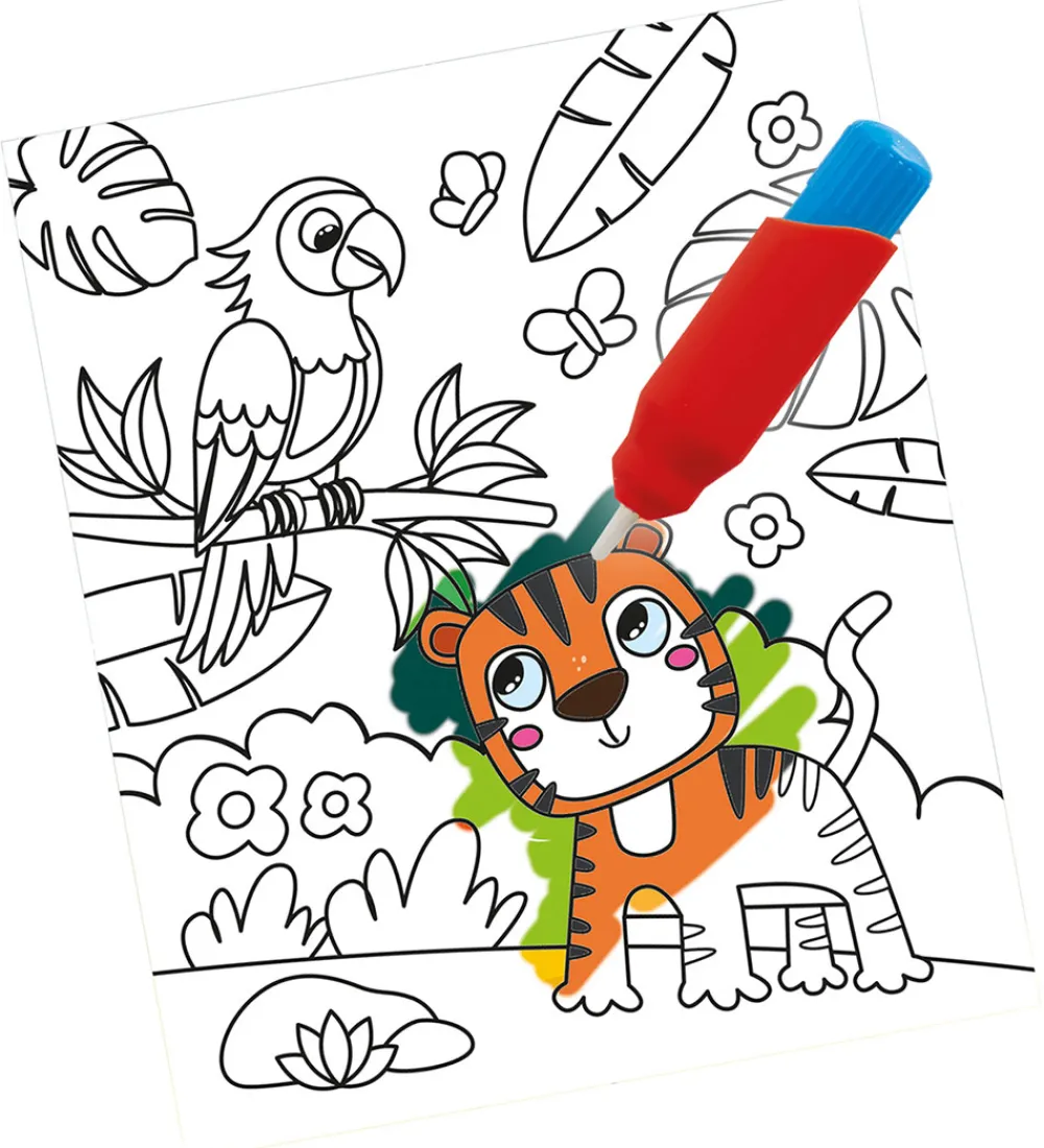 SES Creative Malebog>- Rejse Malebog - Farv med Vand