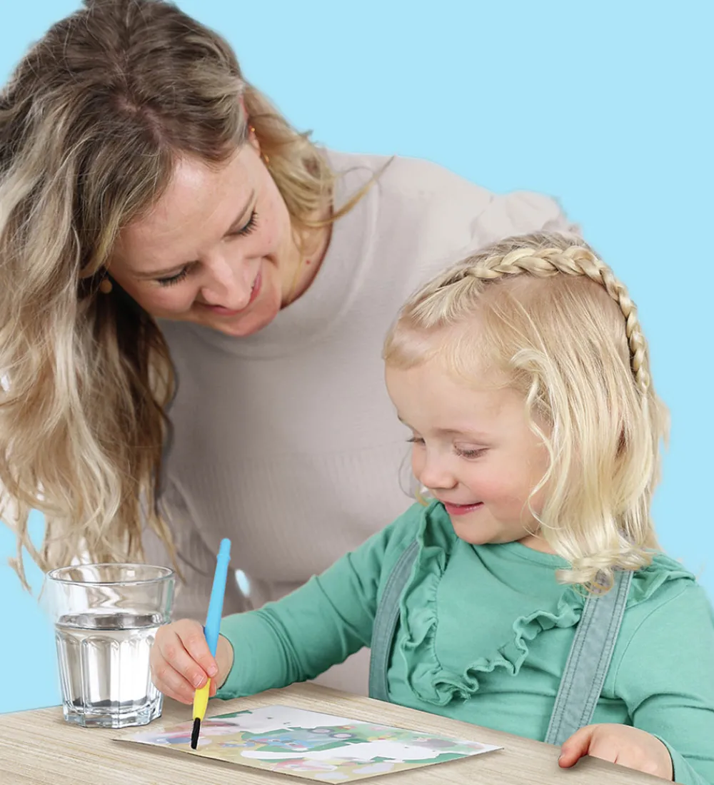 SES Creative Malebog>- Rejse Malebog - Farv med Vand