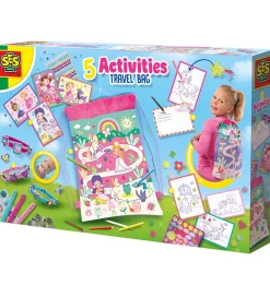 SES Creative Kreasæt>- Rejseaktiviteter i Rygsæk - 5 Aktiviteter