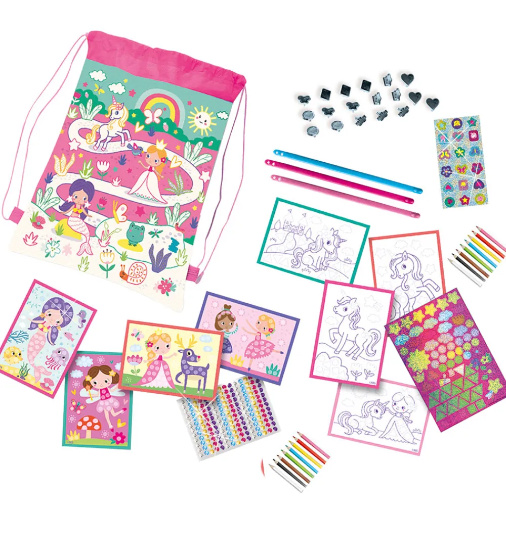 SES Creative Kreasæt>- Rejseaktiviteter i Rygsæk - 5 Aktiviteter