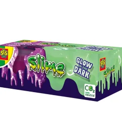 SES Creative Slim|- Slim I Bæger - 2x120 g - Selvlysende/Glimmer