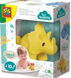 SES Creative Strandlegetøj|Badedyr|Badedyr - Triceratops - Naturgummi
