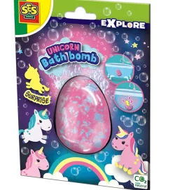 SES Creative Bath Bombs>Bath Bomb - Enhjørning