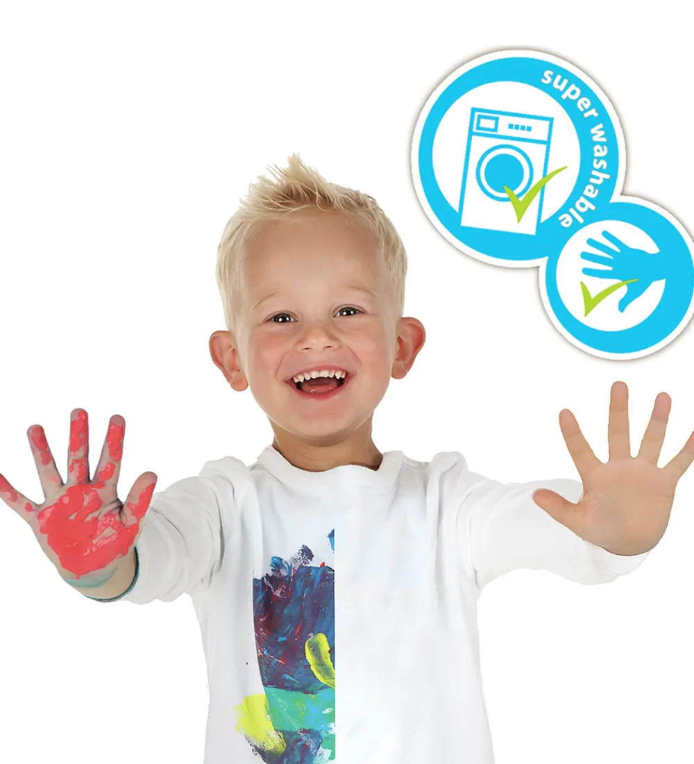 SES Creative Maling|Kreasæt|Fingermaling - Min Første - Fantasi figurer