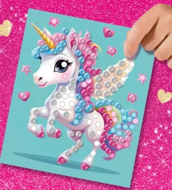 SES Creative Kreasæt|Kreasæt - Diamantmosaik - Enhjørning