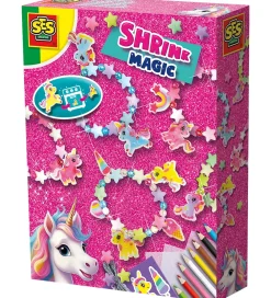 SES Creative Kreasæt|Kreasæt - Krympeplast - Enhjørning Armbånd