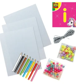 SES Creative Kreasæt|Kreasæt - Krympeplast - Enhjørning Armbånd