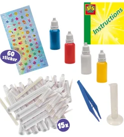 SES Creative Tuscher Og Farver>Kreasæt - Lav Dine Egne Tusser - 15 Farver