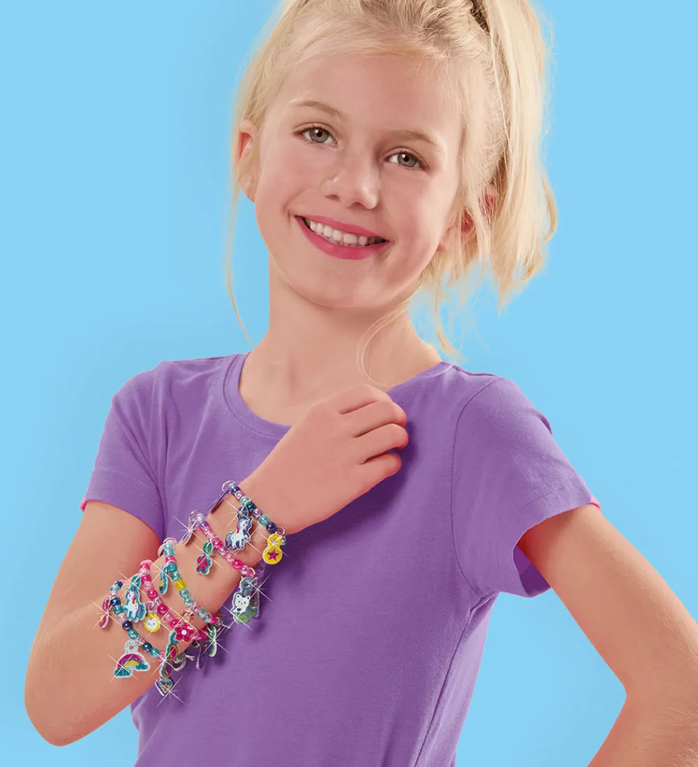 SES Creative Kreasæt>Kreasæt - Lav Dine Egne Armbånd - Puffy Stickers