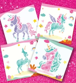 SES Creative Tuscher Og Farver|Kreasæt|Kreasæt - Pustetuscher - Enhjørning