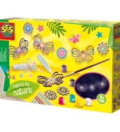 SES Creative Kreasæt>Lyskæde - Naturdesign