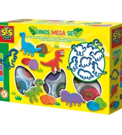 SES Creative Modellervoks|Modellervoks - Dino Megasæt med Udstikkere