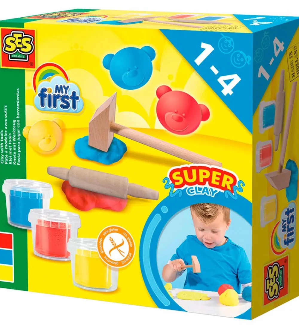 SES Creative Modellervoks>Modellervoks m. Værktøj - Min første