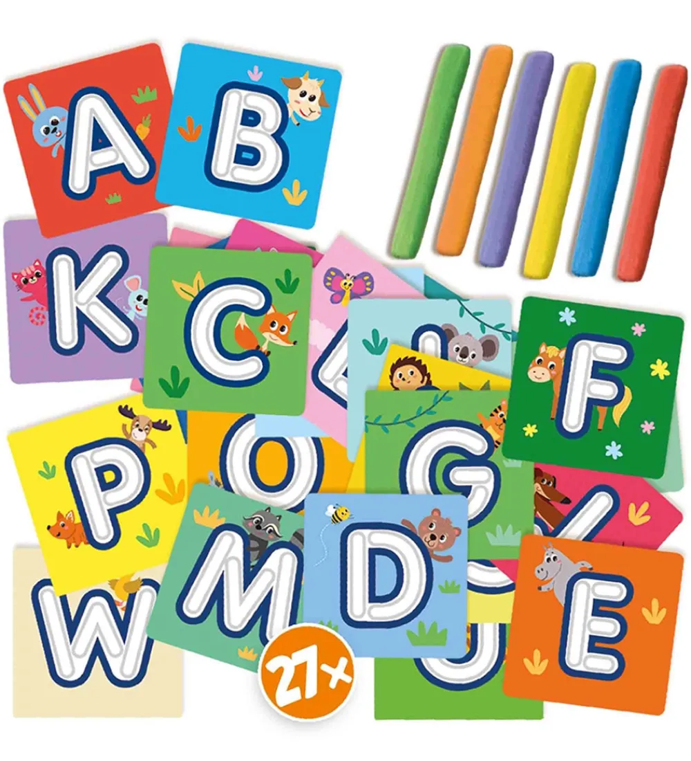 SES Creative Modellervoks>Modellervoks - Lær Alfabetet m. Modellervoks