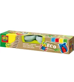 SES Creative Modellervoks|Modellervoks - ECO - 4x90 g - 4 Farver