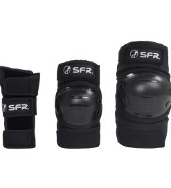 SFR Rulleskøjter|Rulleskøjter|Beskyttelsessæt - Youth Ramp Triple Pad Set - Sort