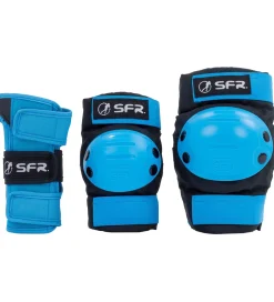SFR Rulleskøjter|Rulleskøjter>Beskyttelsessæt - Youth Ramp Triple Pad Set - Sort/Blå