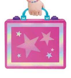 Shimmer N Sparkle Sminke|Sminkekuffert m. Lys - Pink