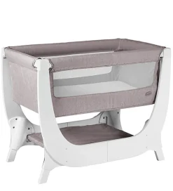 Shnuggle Senge>Babyseng - Air - Bedside Crib - 95x56 cm - Stone Grey