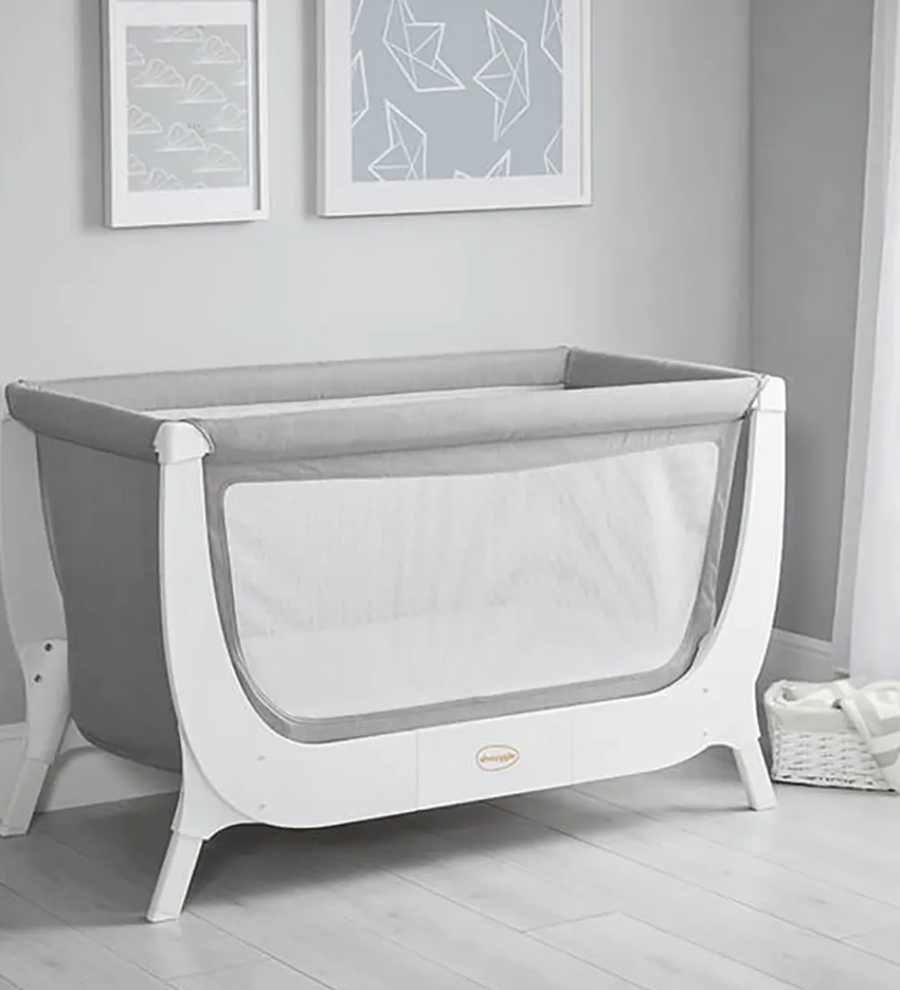 Shnuggle Senge>Barneseng - Ombygningssæt - 125x66 cm - Dove Grey